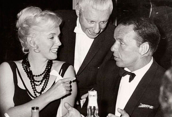 Marilyn Monroe y el Clan Sinatra